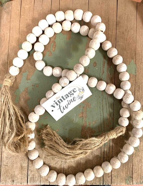 Tassel Tied Bead Strands