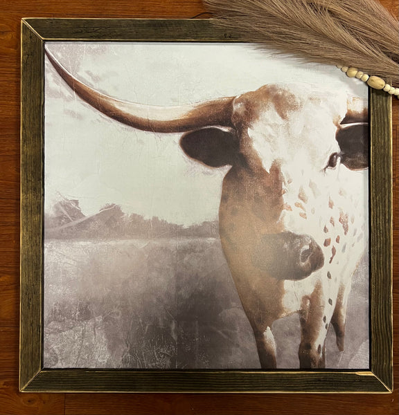 Levi Longhorn Print (CAN NOT BE SHIPPED)