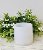 Small White Pillar Candle