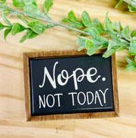 Mini Box Signs