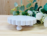 Scalloped Tray Stands