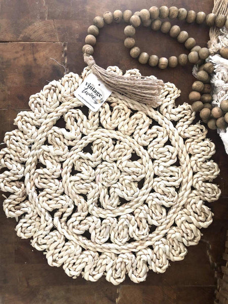 Woven Straw Placemat