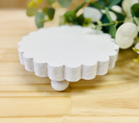 Scalloped Tray Stands