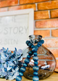 Blue Glass Vase's