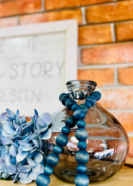 Blue Glass Vase's