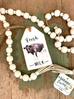 Farmhouse Wooden Tags