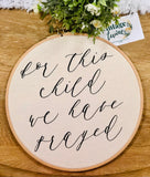 Wooden Embroidery Hoop's
