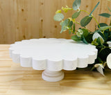 Scalloped Tray Stands