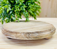 Whitewashed Wooden Risers
