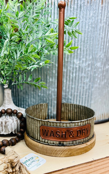 Corrugated Paper Towel Holder
