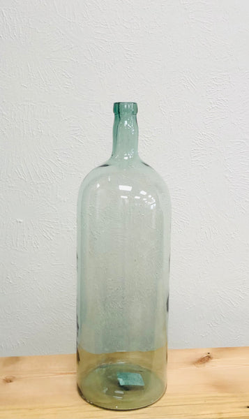 Large Glass Bottle Vase (CAN NOT BE SHIPPED)
